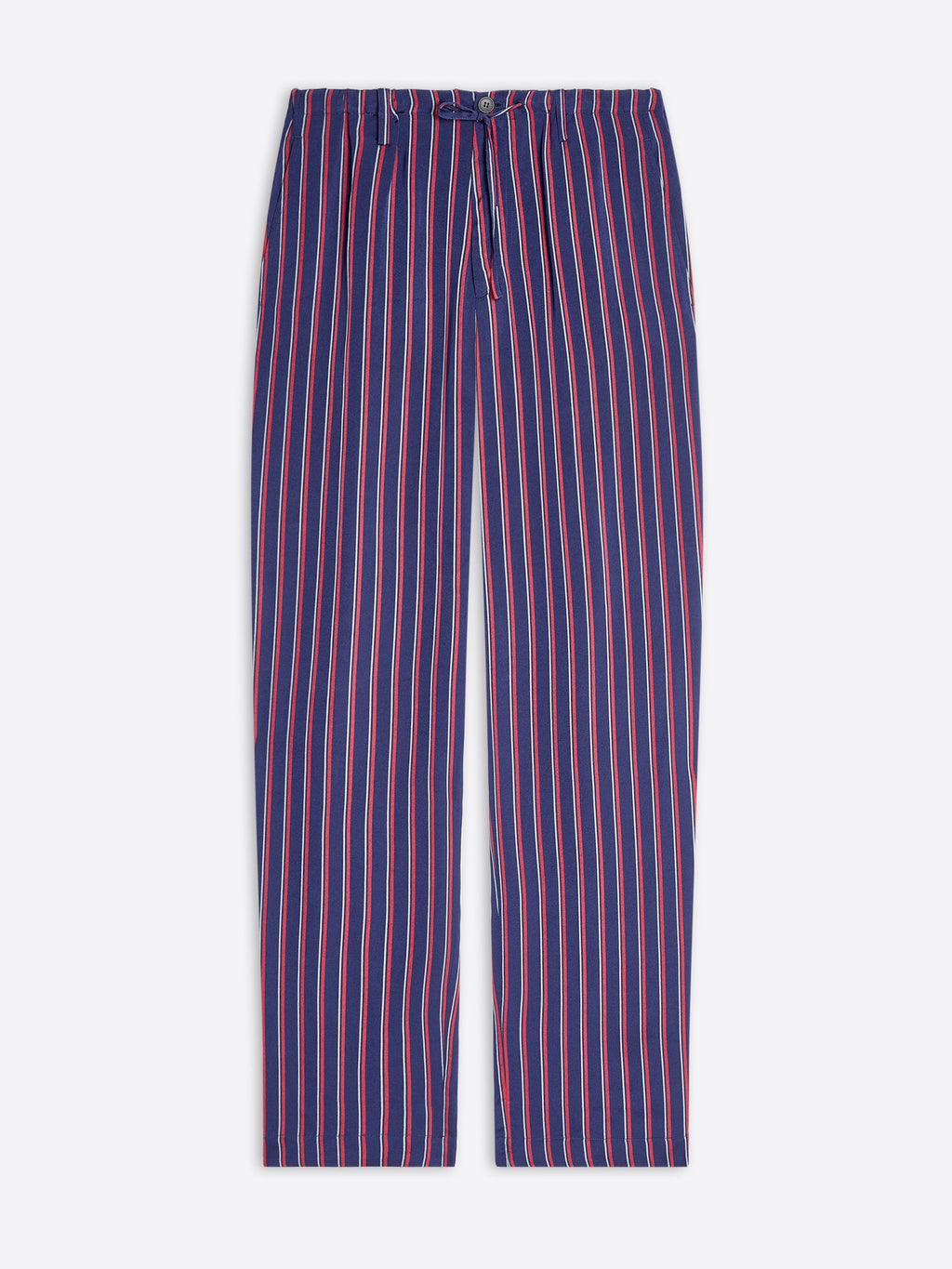Straight Silk Velvet Pants
